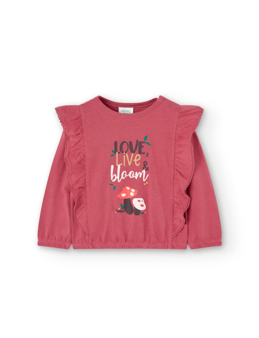 Camiseta malha para o beb