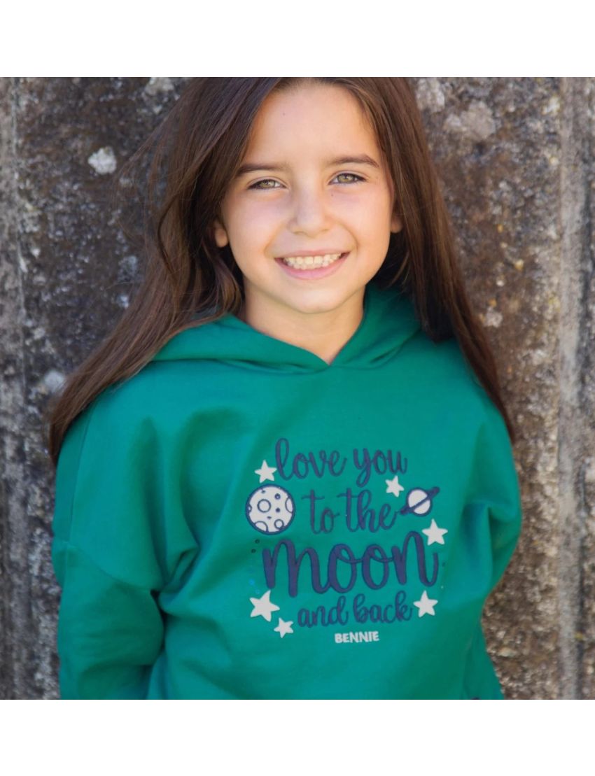 Hoodie Moon and Back