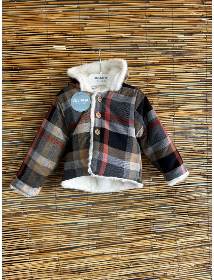 Baby Cardigan With Fabric