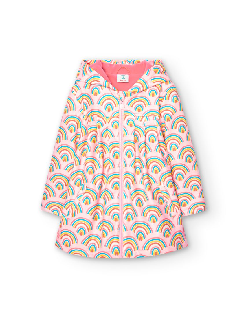 Impermeável com capuz par