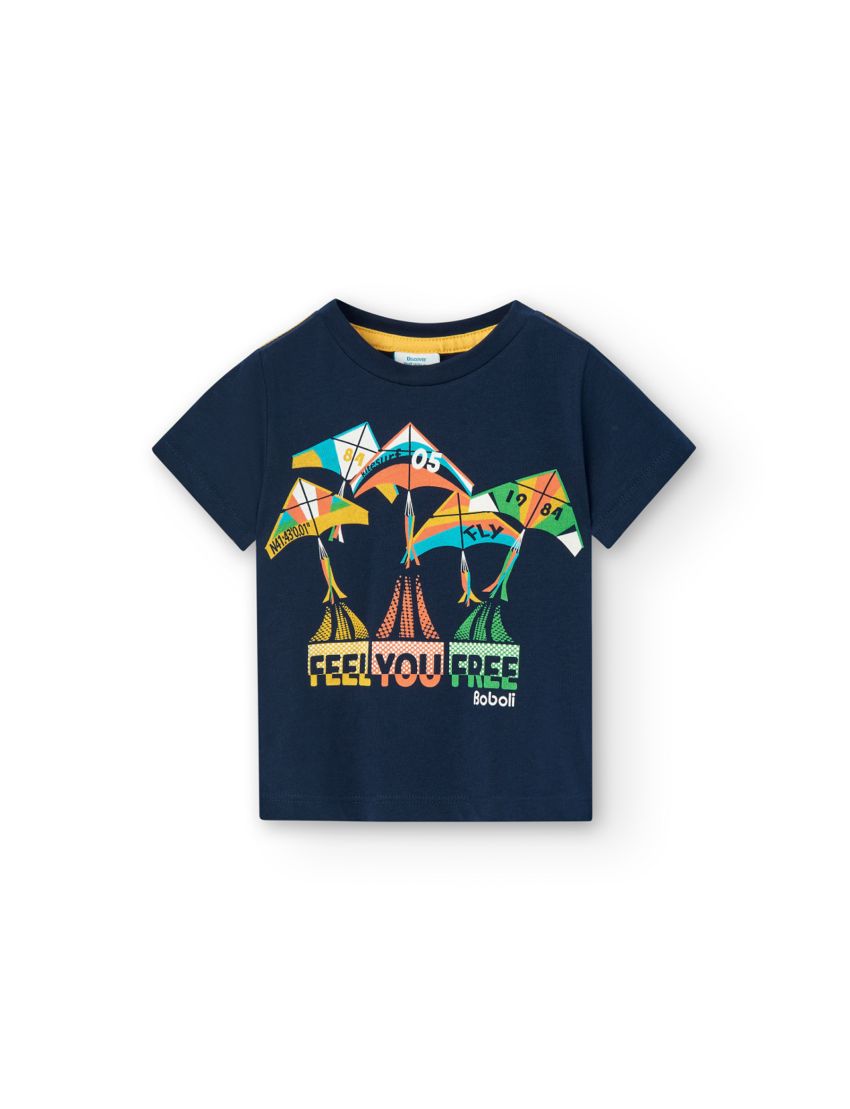 Camiseta malha para o beb