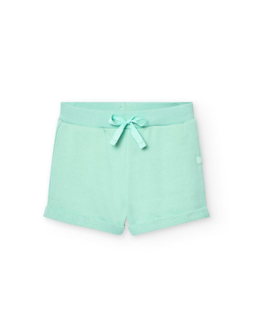 Calções Verde Menina Bobo