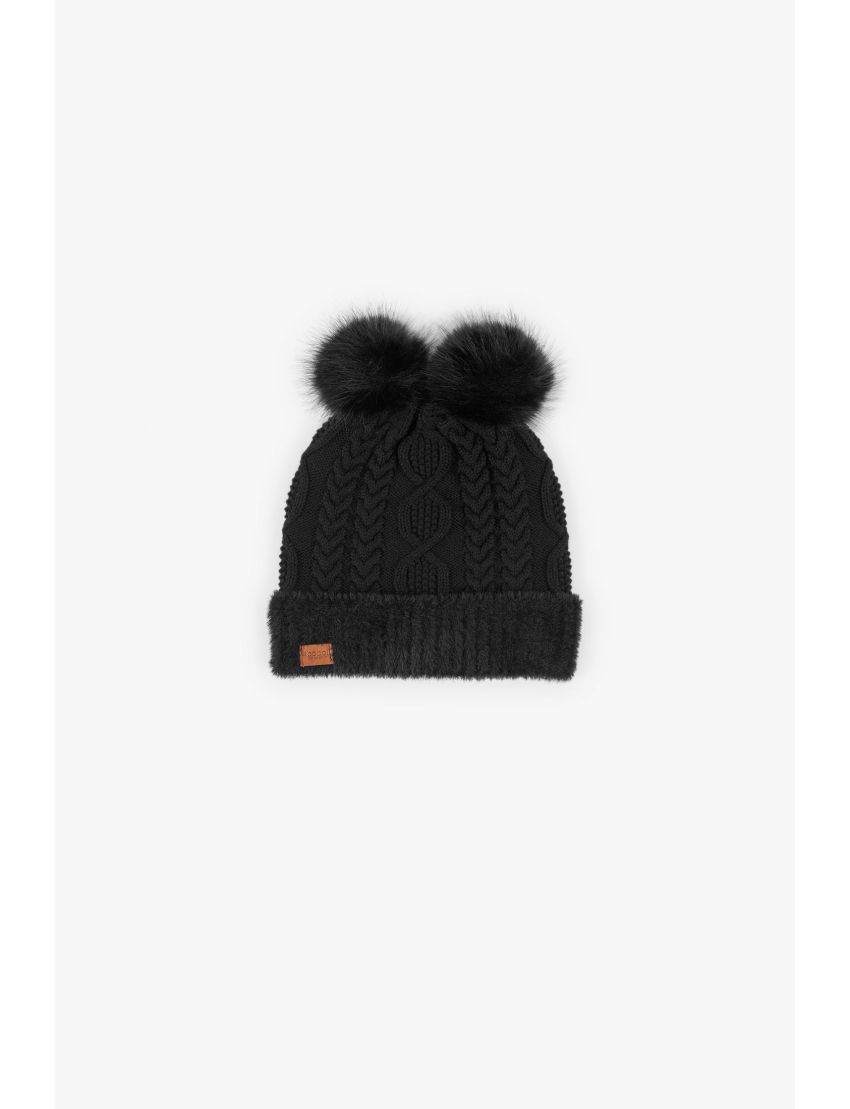 Gorro Pompom Preto