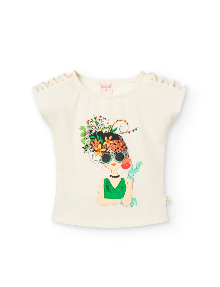 T-shirt Menina Boboli
