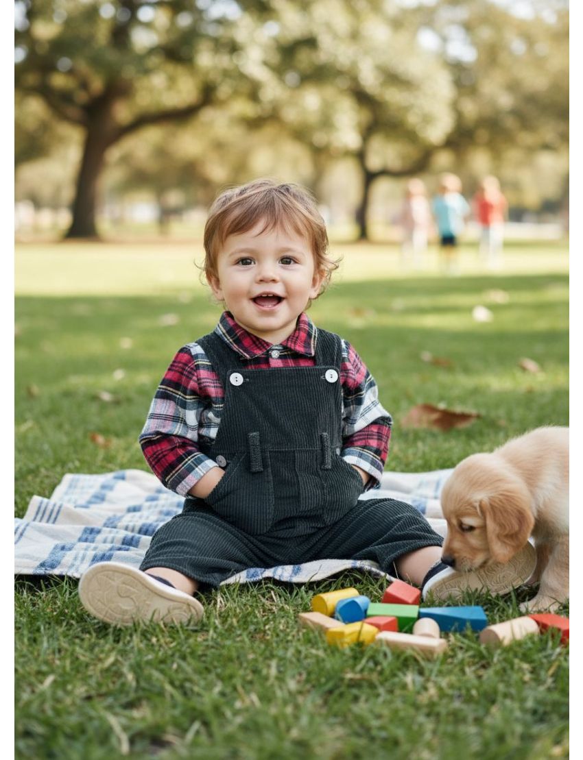 Jardineira Perna Comprida